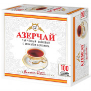 Чай "AZERCAY" 100пак.Чёрный с бергамотом