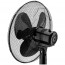 Вентилятор напольный BRAYER BR4961BK, диаметр 40см, высота 1,30см, 3 лопасти, 40Вт - 