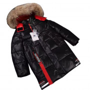 Куртка зимняя для девочки (MULTIBREND) арт.yb-3K1001-1 цвет черный