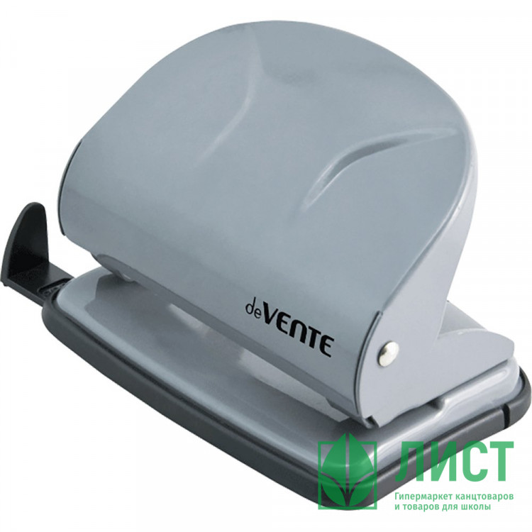 Дырокол (20л) deVENTE металлический с линейкой арт.4020322