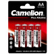 Батарейки Camelion LR06 (АА) алкалиновые BL4 (цена за упаковку) (Ст.48)