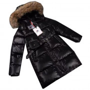 Куртка зимняя для девочки (MULTIBREND) арт.yb-L1043-1 цвет черный