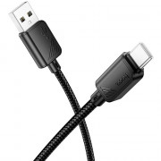 Кабель USB - USB Type-C HOCO X113, 1м, черный