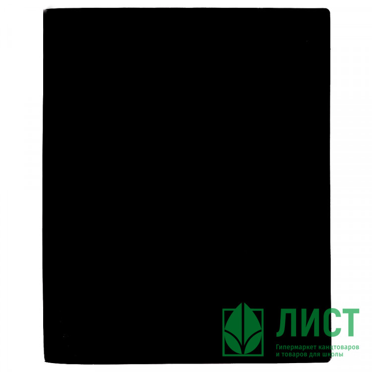 Папка 30 файлов 0,50мм пл. Workmate черный арт.15-6158