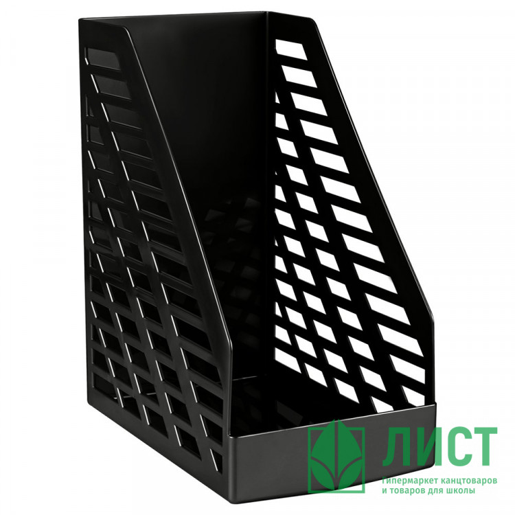 Вертикальный накопитель 160мм черный СТАММ "XXL" арт.ОФ333