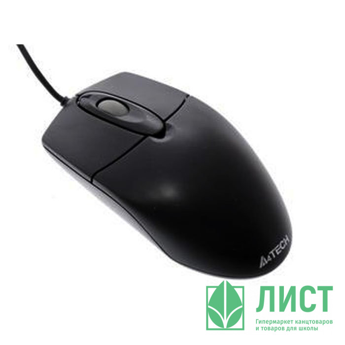 Мышь провод. A4Tech OP-720, PS/2 цв.черный
