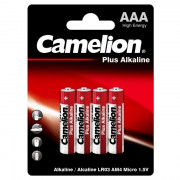 Батарейки Camelion LR03 (ААА) алкалиновые BL4 (цена за упаковку) (Ст.48)