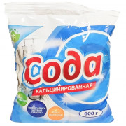 Сода кальцинированная 600г (Ст.24) (Флора) пакет