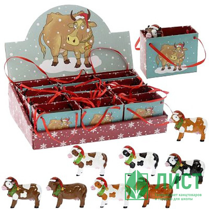 Статуэтка СГ "Коровка" 7см в ассортименте арт.754704