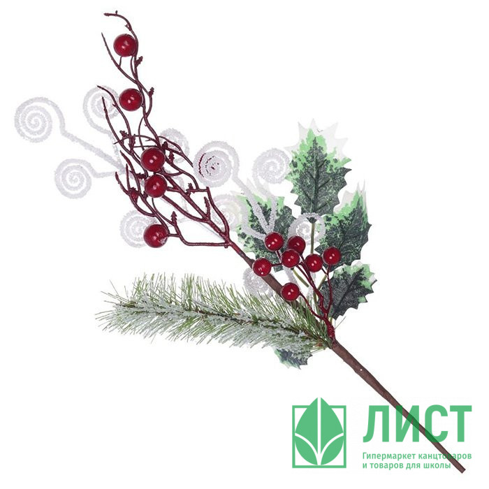 Украшение декоративное "Ветка" 60см арт.741444