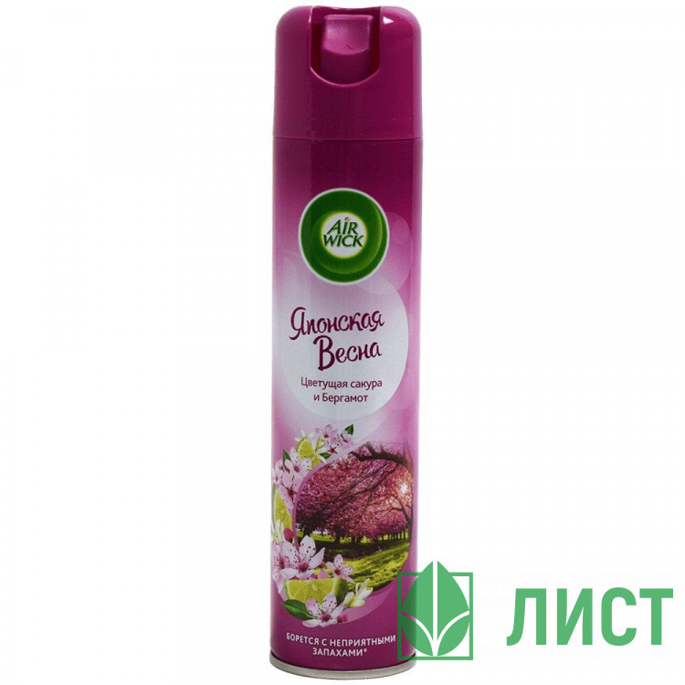 Освежитель Air Wick 290мл Цветущая сакура и Бергамот (Ст.12)