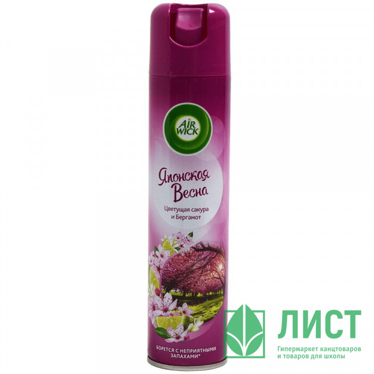 Освежитель Air Wick 290мл Цветущая сакура и Бергамот (Ст.12)