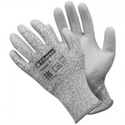 Перчатки "Защита от порезов", со стекловолокном, полиуретановое покрытие 10(ХL), в и/у Fiberon PR-CUT311