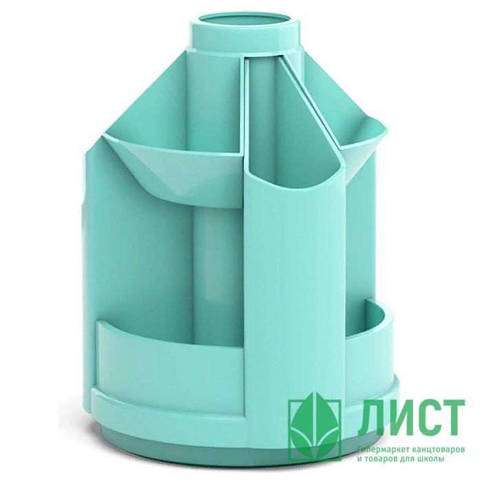Подст. д/канц. принад. вращающ. (ErichKrause) Mini Desk мятный арт.53683 (Ст.10)