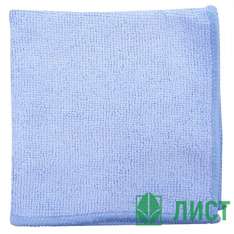 Салфетка универсальная микрофибра 30*30 220г/м2 б/уп голубая арт.31-3968