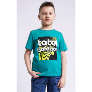 Футболка для мальчика арт.CLE 833161/58кд_п 34-42 размер 34/134-42/158 цвет зеленый