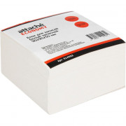 Блок для записи белый, размер 9*9*5 не склеенный 65 г/м2  белизна70-80%