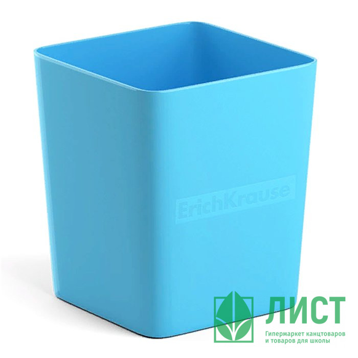Подставка д/ручек и карандашей (ErichKrause) Base Pastel голубой арт.51498 (Ст.1)
