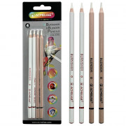 Карандаши художественные 4 штуки (ACMELIAE) 2 полирующие, 2 карандаша-блендера блистер арт.43703