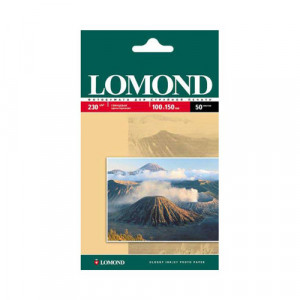 Фотобумага Lomond 10*15 50л. 230г/м2 1ст. глянцевая (0102035)