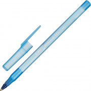 Ручка шариковая прозрачный корпус (BIC) Round Stic синий, 1,0мм/0,32мм арт.921403/934598