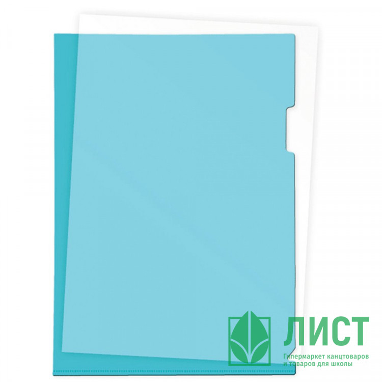 Папка-уголок А4 180мкм  deVENTE синий арт.3074716 (Ст.)