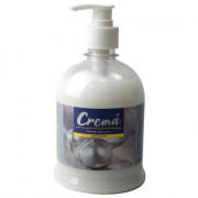 т/м жидкое 500мл дозатор Crerma soft touch жемчужное (крем)  (Ст.12)