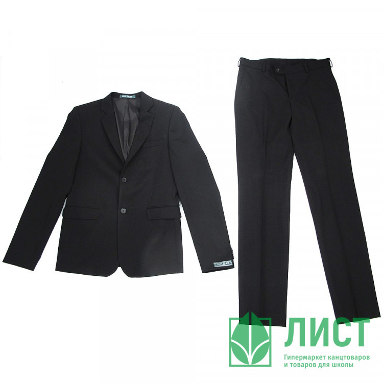 Костюм (Van Cliff) Джейкоб блэк юниор артикул А89686 размер 30/128-44/176 цвет черный