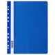 Папка скоросшиват. А4 с перфорацией 120мкм синий арт.355678 (Ст.50)