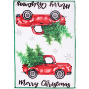 Полотенце кухонное микрофибра 40*58см "SPARKLE - Праздничные хлопоты"  210гр/м2 арт.916-2188