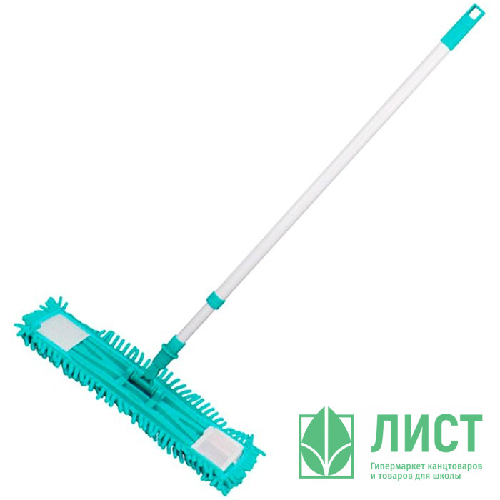 Швабра для пола пластиковая МорМ4-Eco с насадкой из микрофибры "Лапша" (310361)