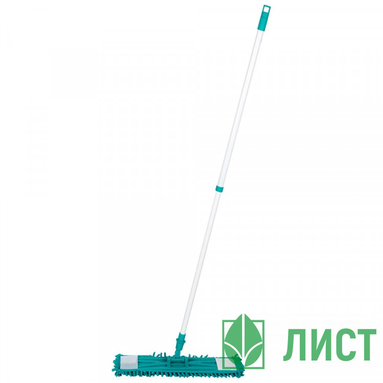 Швабра д/пола плоская пластик с насадкой из микрофибры 44х14см МорМ4-Eco "Лапша" (310361)