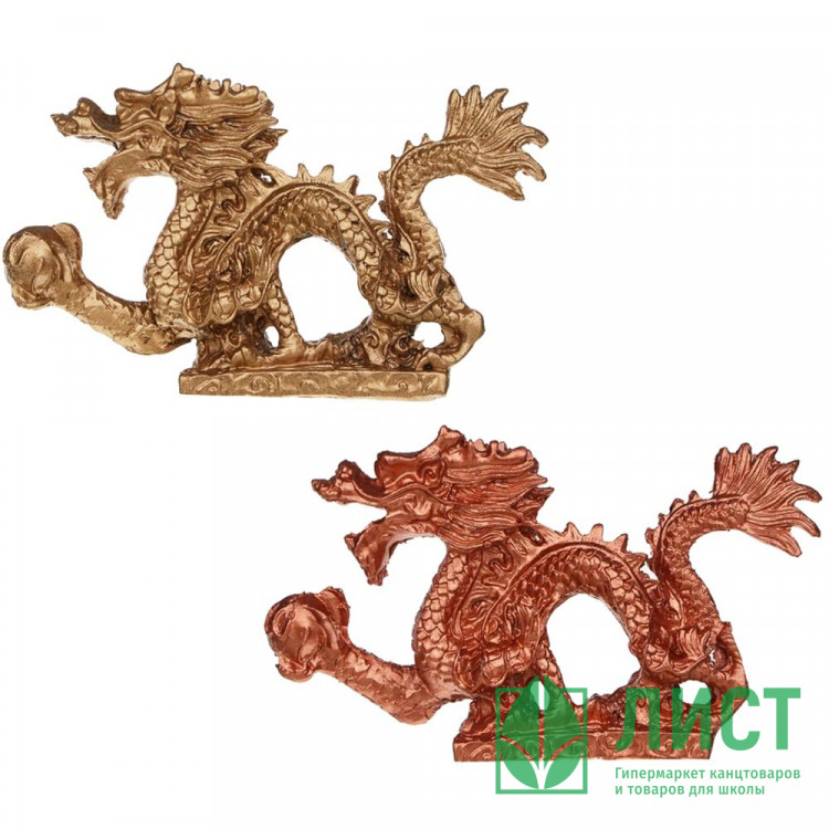 Статуэтка декоративная "Дракон" 12,5*2,5*7см асс. арт.398-806