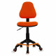 Кресло детское Бюрократ KD-4 Оранжевый TW-96-1 без подлокотников