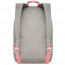 Рюкзак для девочек (Grizzly) арт.RXL-327-2/4 серый-розовый 24 х 37,5 х 12 см - 