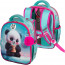 Ранец для девочек школьный (deVENTE) Junior. Yummy Panda + брелок 35x27x13см арт.7033509 - 