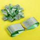 Набор для упаковки "Перламутр" (Бант 6см,лента 2см*3м) зеленый арт.144-0072