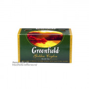 Чай Greenfield 25пак. Golden Ceylon черный (Ст.10)