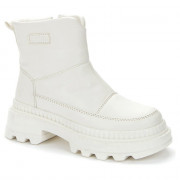 Ботинки для девочек зимние (BETSY) белый верх-искусственная кожа подкладка -натуральная  шерсть артикул 938322/01-02