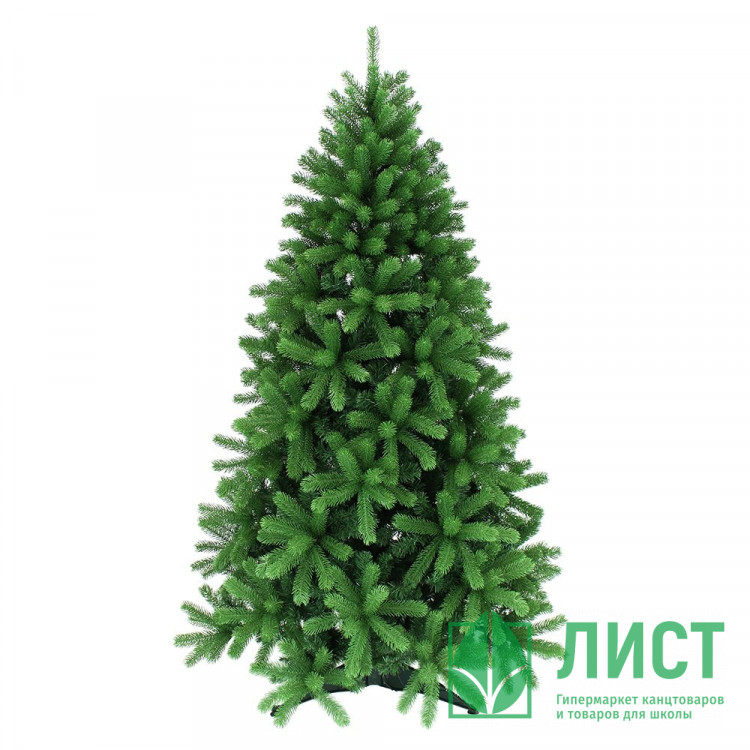 Елка 180см "Сурская" (хвоя литая+ПВХ, ветки отгибные, подставка пластик) арт.1039818
