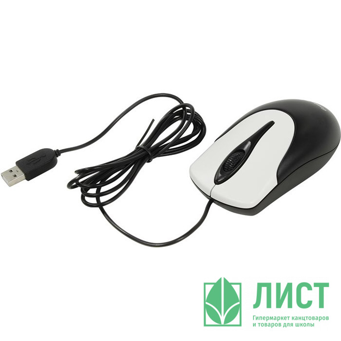 Мышь проводная Genius NetScroll 100 v2 черная USB