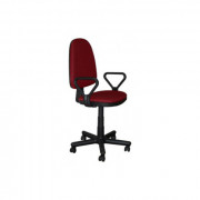 Кресло для оператора пластик/ткань PRESTIGE бордо (2А/С-13)
