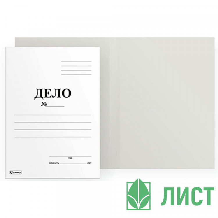 Обложка "ДЕЛО" 360г/м2 мелованный картон арт.22082 (Ст.300)