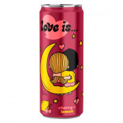Газированный напиток Love Is 330мл Вишня и Лимон (Ст.12)