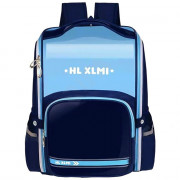 Ранец для мальчика школьный (LIUZHIJIAO) серо-голубой 40х32х18см арт.CC110_LZJ-4038-B-B-2