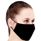 Защитная повязка для лица х/б 2 слоя черная