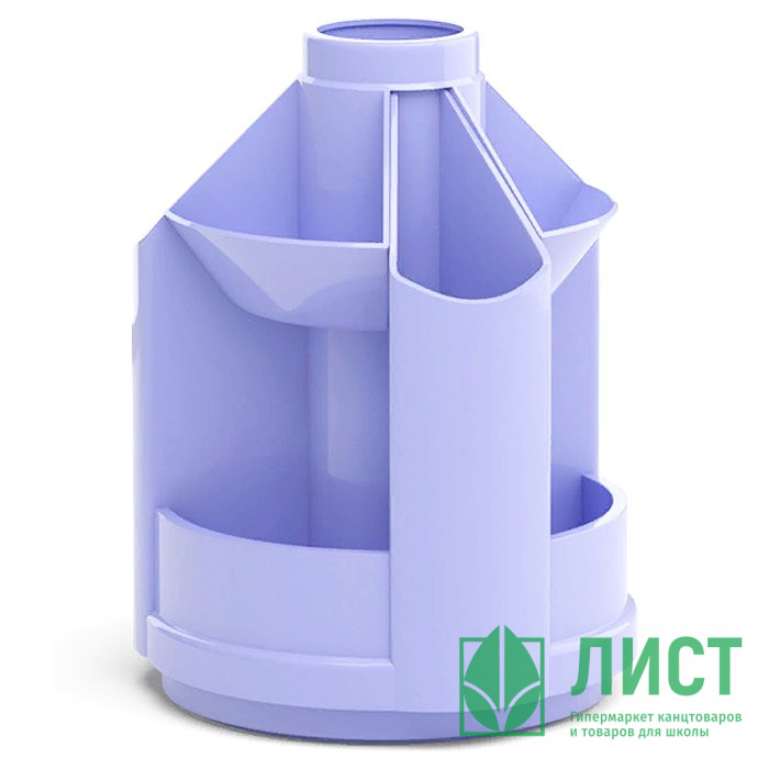 Подст. д/канц. принад. вращающ. (ErichKrause) Mini Desk Pastel фиолетовый арт.51472