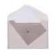 Папка-конверт на кнопке А4(235*325) 120мкм Attomex безцветная арт.3071820 (Ст.)