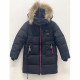 Куртка зимняя для девочки (MULTIBREND) арт.dyl-M-672-1 цвет черный