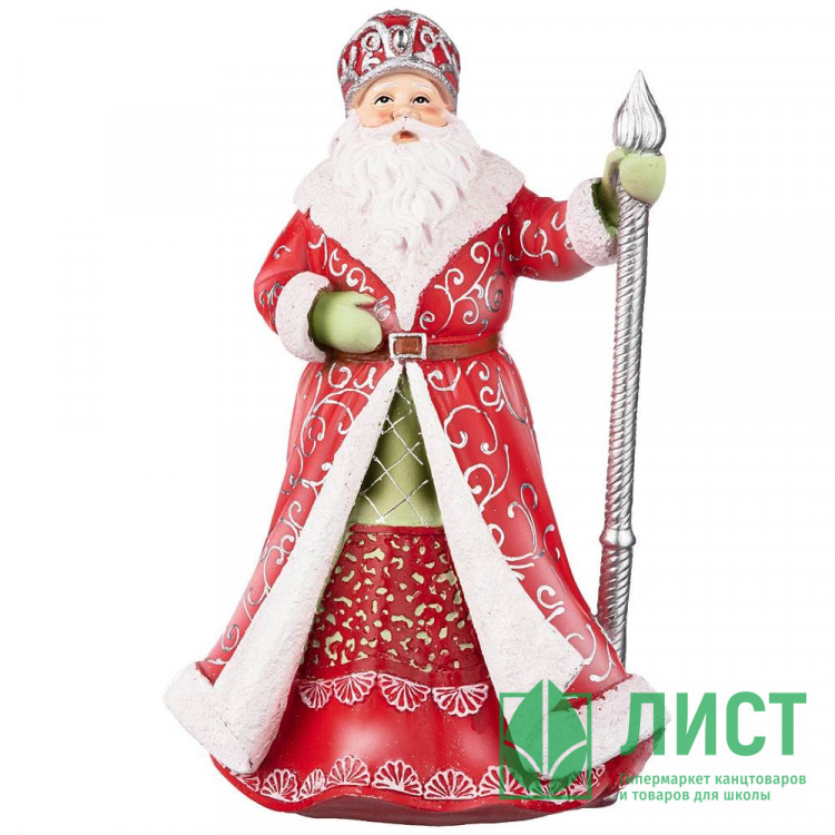 Статуэтка декоративная "Дед Мороз" 26см арт.146-1398